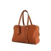 Hermes Victoria handbag in gold togo leather - 00pp thumbnail