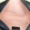 Borsa a tracolla Gucci GG Marmont mini in pelle trapuntata nera con decori geometrici - Detail D2 thumbnail