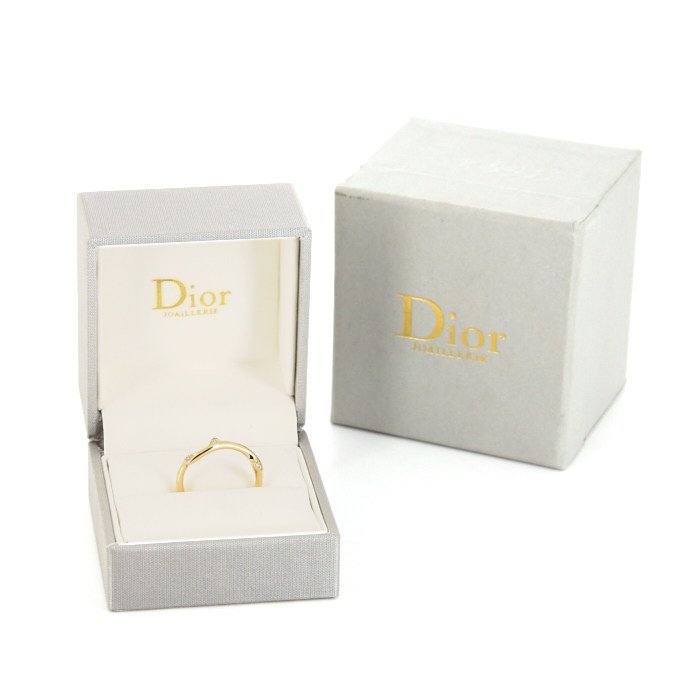 Sortija Dior Bois de Rose en oro amarillo y diamantes - Detail D2