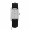 Reloj Baume & Mercier Hampton Classic de acero y cuero negro Circa  2000 - 360 thumbnail