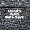 Portafogli Hermès Béarn in capra nera - Detail D3 thumbnail
