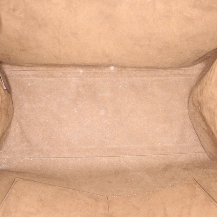 Fendi 3 Jours shopping bag in beige leather - Detail D2