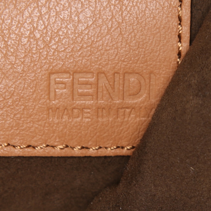 Fendi 3 Jours shopping bag in beige leather - Detail D3
