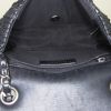 Bolso bandolera Chanel Mini Timeless en cuero trenzado negro - Detail D2 thumbnail