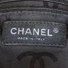 Chanel Cambon shopping bag in beige and black bicolor quilted leather - Detail D3 thumbnail