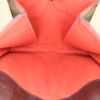 Louis Vuitton Pimlico shoulder bag in ebene damier canvas and brown leather - Detail D2 thumbnail