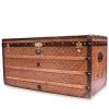 Louis Vuitton Malle Courrier trunk in brown monogram canvas - 00pp thumbnail