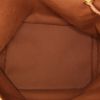 Bolso para llevar al hombro Louis Vuitton petit Noé en lona Monogram marrón y cuero natural - Detail D2 thumbnail