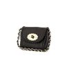 Mulberry mini shoulder bag in black leather - 00pp thumbnail