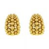 Paire de boucles d'oreilles Boucheron Grains de Raisins grand modèle en or jaune - 00pp thumbnail