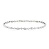 Flexible Tiffany & Co bracelet in platinium and diamonds - 00pp thumbnail