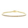 Cartier Lanière bracelet in yellow gold and diamonds - 00pp thumbnail