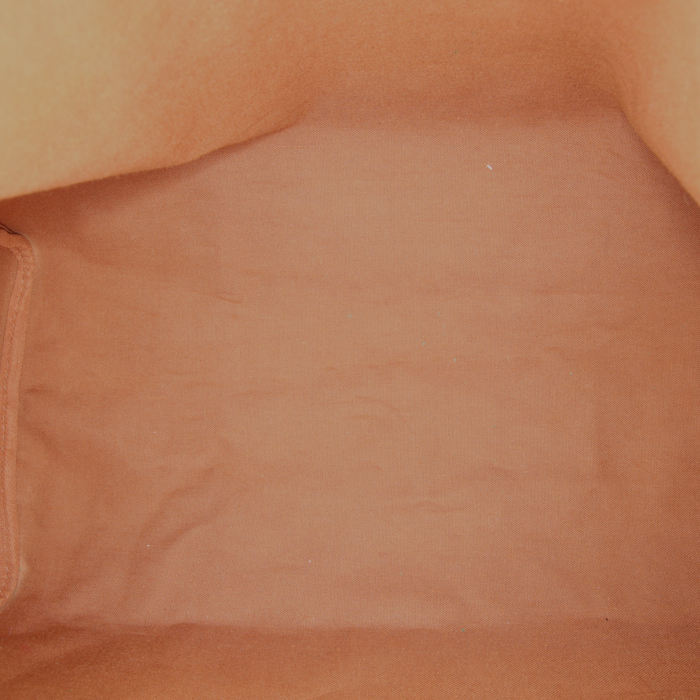 Louis Vuitton Speedy 40 handbag in brown monogram canvas and natural leather - Detail D2