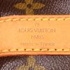 Bolsa de viaje Louis Vuitton Keepall 60 cm en lona Monogram y cuero natural - Detail D4 thumbnail