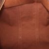 Borsa da viaggio Louis Vuitton Keepall 60 cm in tela monogram e pelle naturale - Detail D3 thumbnail