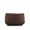 Borsa Louis Vuitton Speedy 25 cm in tela monogram cerata e pelle naturale - Detail D4 thumbnail
