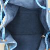 Shopping bag Louis Vuitton grand Noé in pelle Epi blu - Detail D2 thumbnail