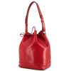 Louis Vuitton Grand Noé large model handbag in red epi leather - 00pp thumbnail