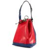 Grand Noé handbag in red, green and blue tricolor epi leather - 00pp thumbnail