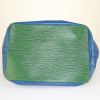 Grand Noé handbag in red, green and blue tricolor epi leather - Detail D4 thumbnail