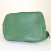 Louis Vuitton petit Noé small model handbag in green epi leather - Detail D4 thumbnail