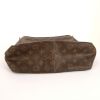 Louis Vuitton Looping large model handbag in brown monogram canvas and natural leather - Detail D4 thumbnail
