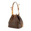 Louis Vuitton petit Noé small model handbag in monogram canvas and natural leather - 00pp thumbnail