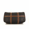 Dior Vintage travel bag in brown monogram canvas and brown leather - Detail D4 thumbnail