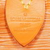 Bolsa de viaje Louis Vuitton Keepall 55 cm en cuero Epi color oro - Detail D3 thumbnail