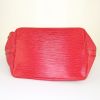 Bolso de mano Louis Vuitton petit Noé en cuero Epi rojo - Detail D4 thumbnail