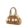 Dior My Dior handbag in beige monogram canvas and bicolor leather - 00pp thumbnail