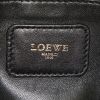 Borsa Loewe Amazona modello piccolo in pelle tricolore nera bordeaux e marrone - Detail D3 thumbnail