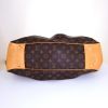 Louis Vuitton Boétie shoulder bag in brown monogram canvas and natural leather - Detail D5 thumbnail
