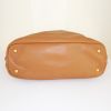 Prada Daino shopping bag in beige grained leather - Detail D4 thumbnail