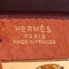 Sac à main Hermes Kelly 32 cm en cuir autruche gold - Detail D4 thumbnail