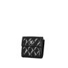 Chanel wallet in black patent quilted leather - 00pp thumbnail
