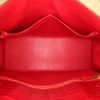 Hermes Kelly 32 cm bag worn on the shoulder or carried in the hand in red Braise niloticus crocodile - Detail D3 thumbnail