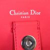 Dior Diorissimo small model shopping bag in pink grained leather - Detail D4 thumbnail