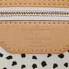 Shopping bag Louis Vuitton Neverfull in tela monogram con decori geometrici e pelle naturale - Detail D3 thumbnail