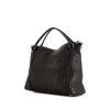 Bolso de mano Louis Vuitton Ixia en cuero mahina negro - 00pp thumbnail