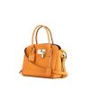 Louis Vuitton Milla small model bag in saffron yellow leather - 00pp thumbnail
