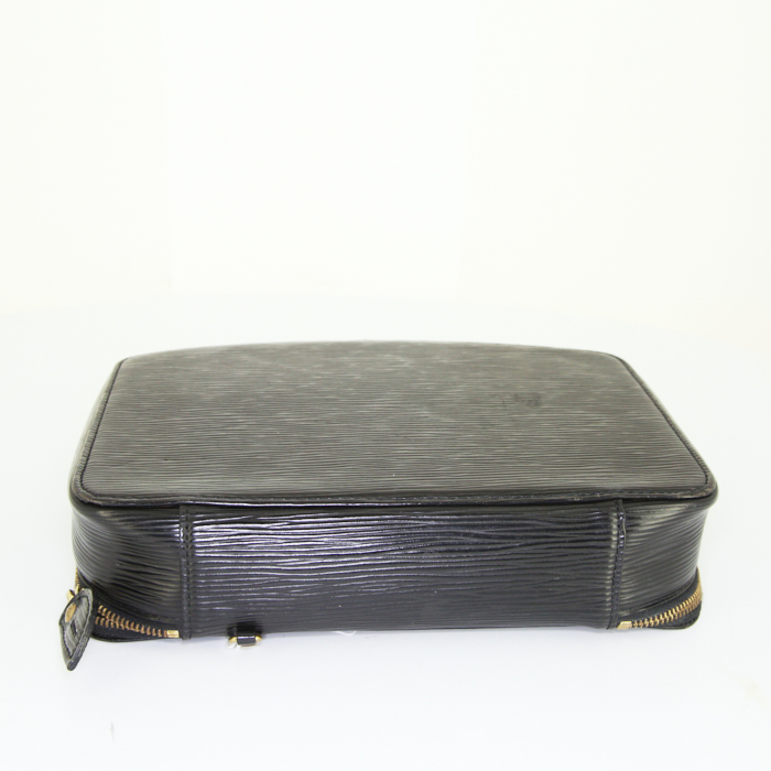 Louis Vuitton jewelry box in black epi leather - Detail D3