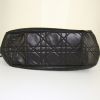 Sac cabas Dior Drawstring en cuir cannage noir - Detail D4 thumbnail