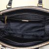 Prada Galleria medium model handbag in black leather saffiano - Detail D3 thumbnail