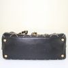 Chanel Petit Shopping handbag in black leather - Detail D4 thumbnail