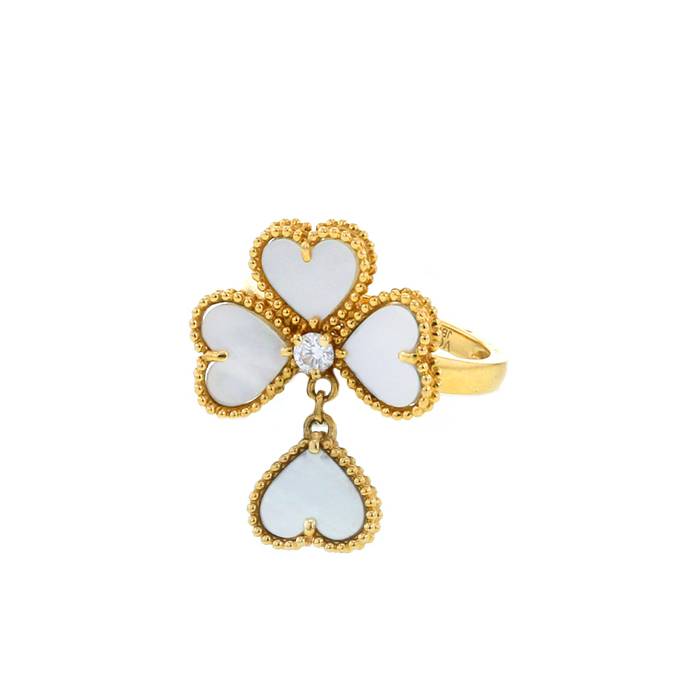 Van cleef deals sweet alhambra ring