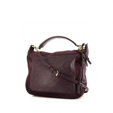 Louis Vuitton, Bags, Louis Vuitton Empreinte Hobo Bag Purple Suede