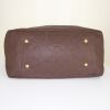 Louis Vuitton Artsy handbag in brown empreinte monogram leather - Detail D4 thumbnail