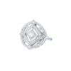 Anello Cartier in oro bianco e diamanti - 00pp thumbnail