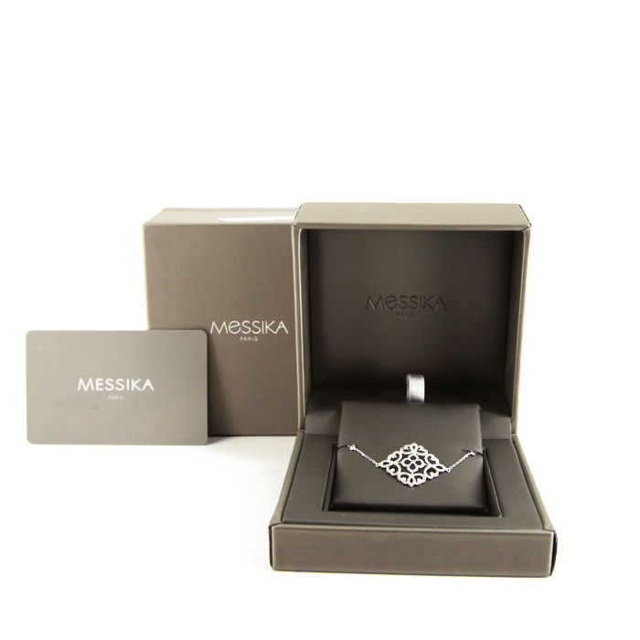 Messika Eden bracelet in white gold and diamonds